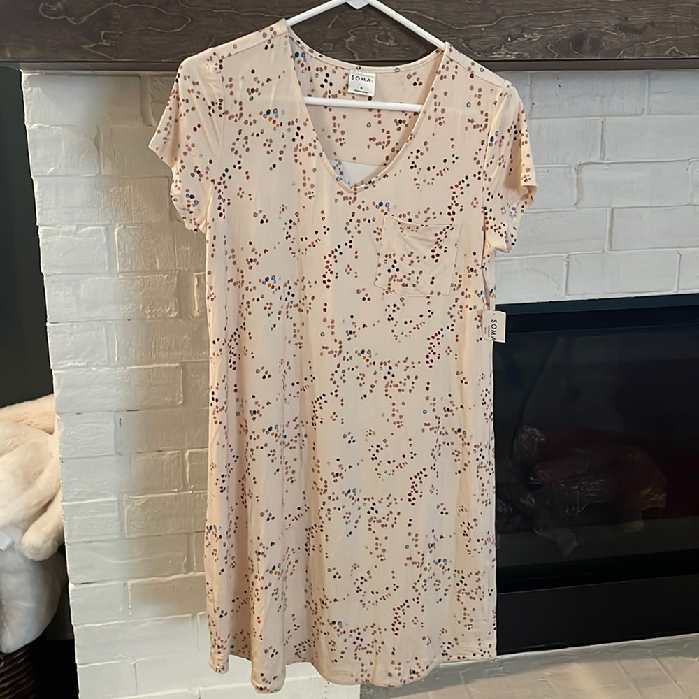 Soma Cool Nights Short Sleeve Sleepshirt